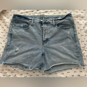 Old Navy Women’s OG Straight High Rise Jean Shorts